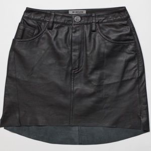 NWT Oneteaspoon Leather Mini Skirt